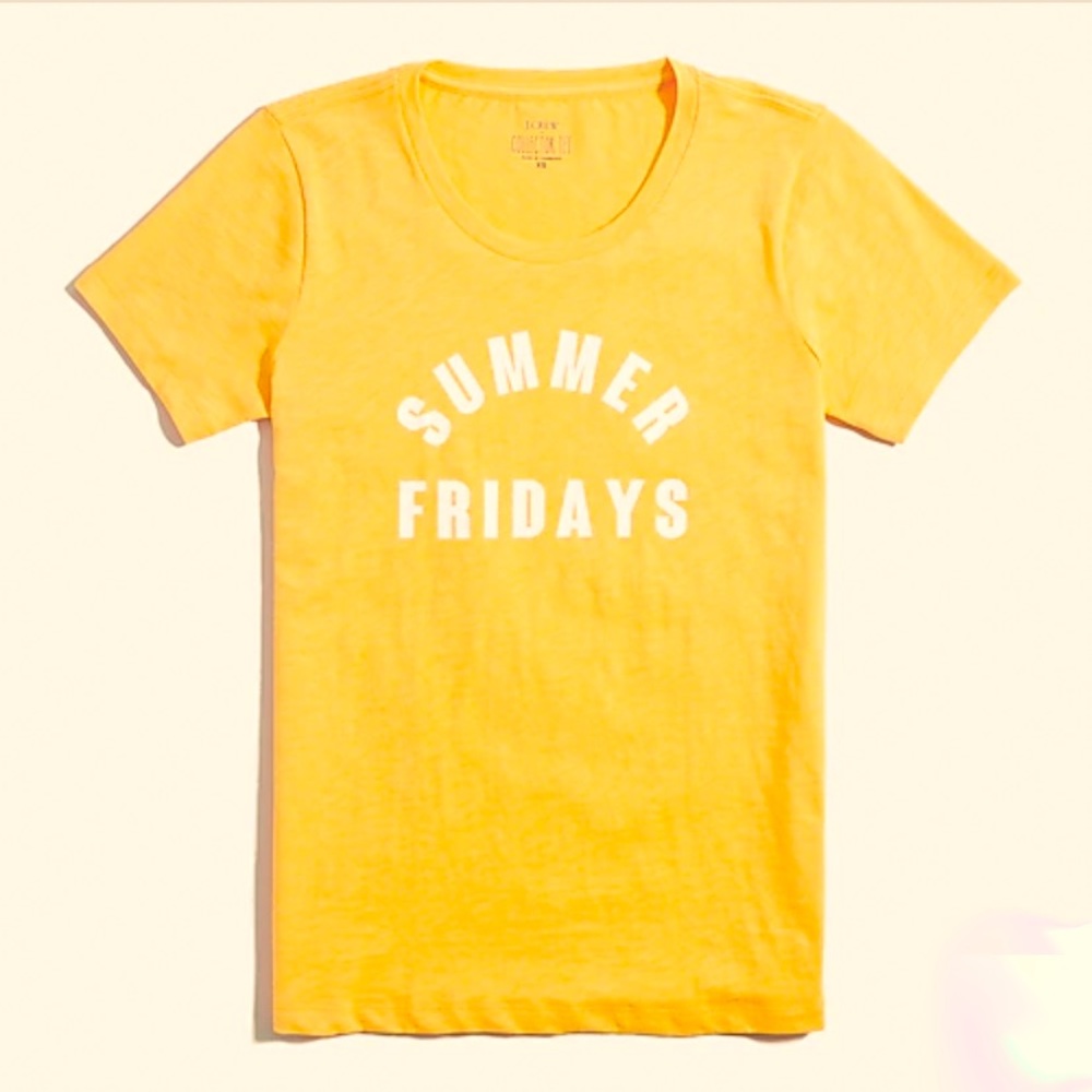 J. Crew “Summer Fridays” Graphic Tee